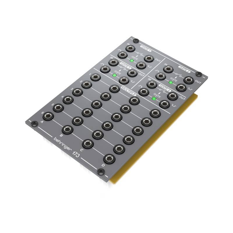 BEHRINGER 173 QUAD GATE/MULTIPLES Legendary Analog Quad Gate